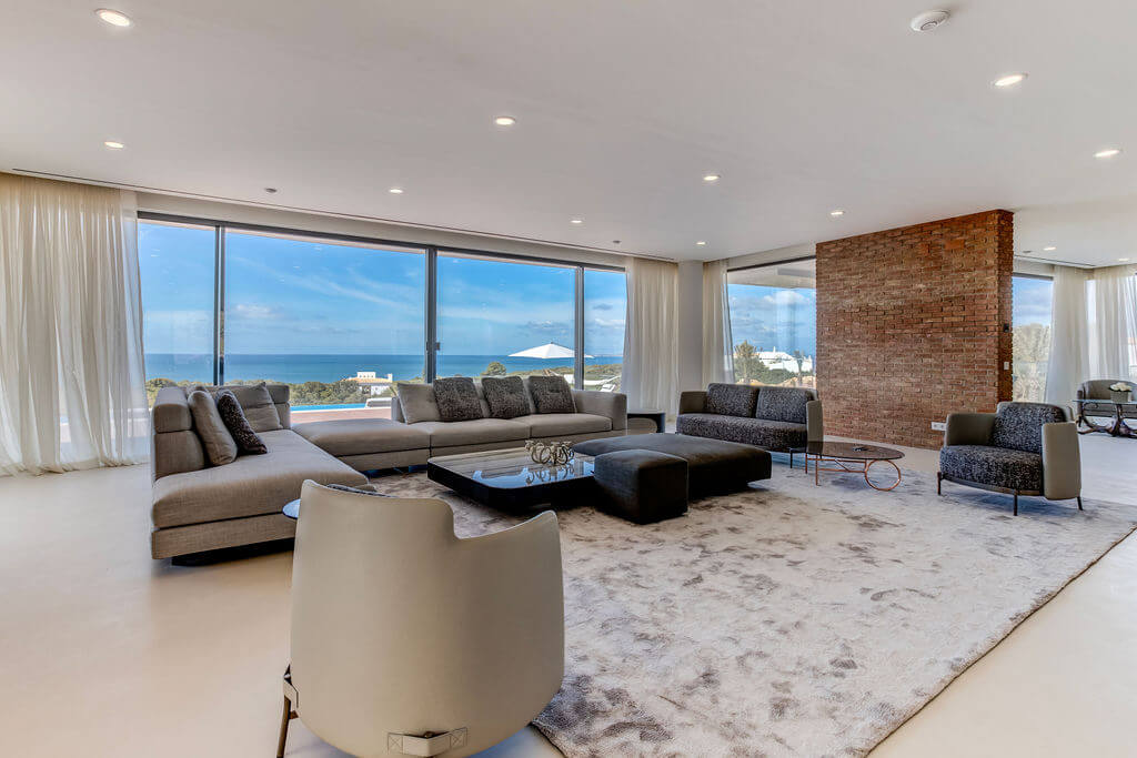 Living Room At Algarve Villa